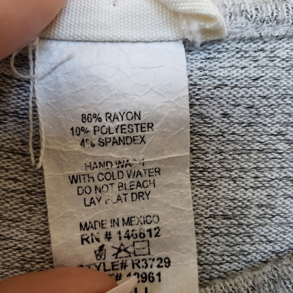 CAUTION TO THE WIND Front Tie Sweater - Picture 3 of 6